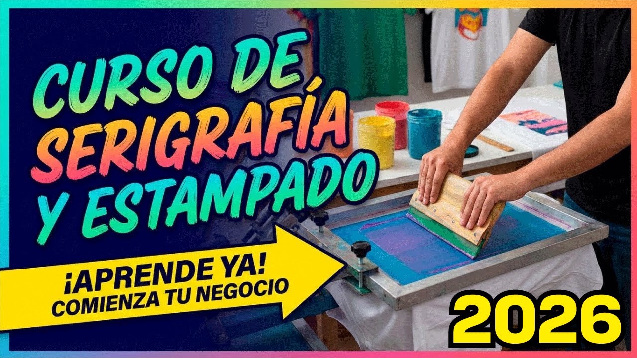 ASI PREPARA TU CUADRO DE SERIGRAFIA ANTES de ESTAMPAR