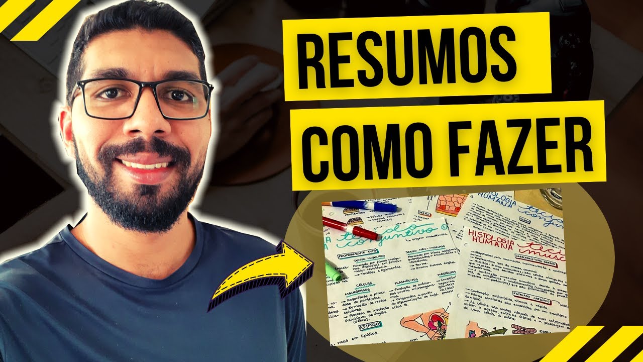 DICAS de Como Fazer RESUMOS! Devo COPIAR resumos PRONTOS? (AULA)