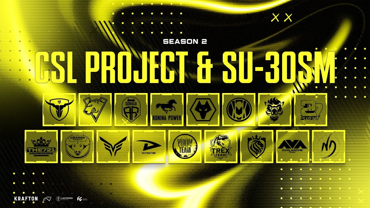 Madbulls, Arcred,Konina Power, Wolves Esports, Virtus.pro | CSL PROJECT & SU-30SM S2 | KALAMBOOR