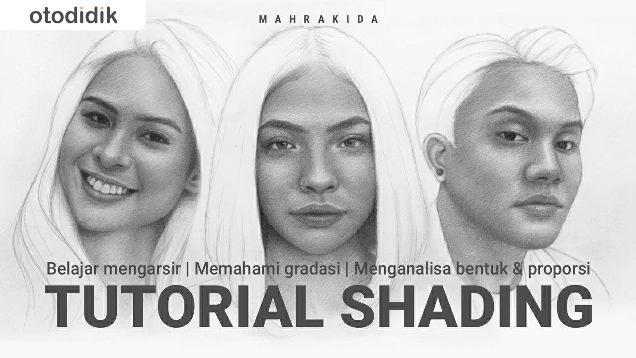 Shading Wajah Realistis itu GAMPANG