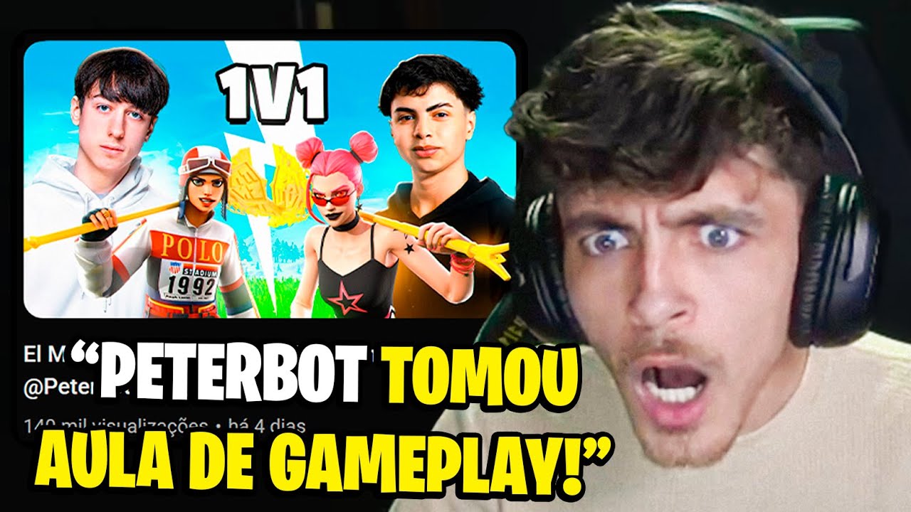 SUETAM REAGE: K1ng vs O Melhor do mundo no Fortnite!