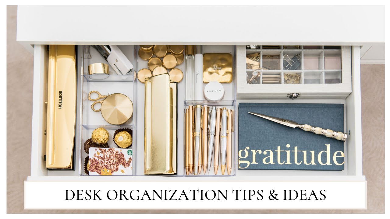Desk Organization | Work Tools Drawer