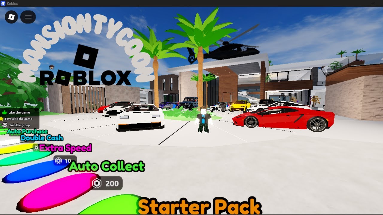 Billionaire Lifestyle in Roblox 😎 | Mansion Tycoon