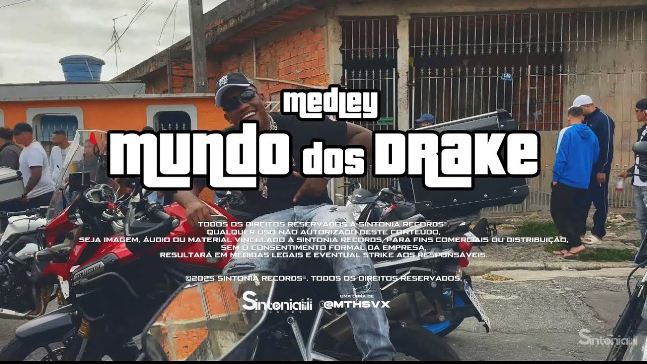 MEDLEY MUNDO DOS DRAKE - MC Neguinho BDP [ video clipe oficial ] DJ Goes Original