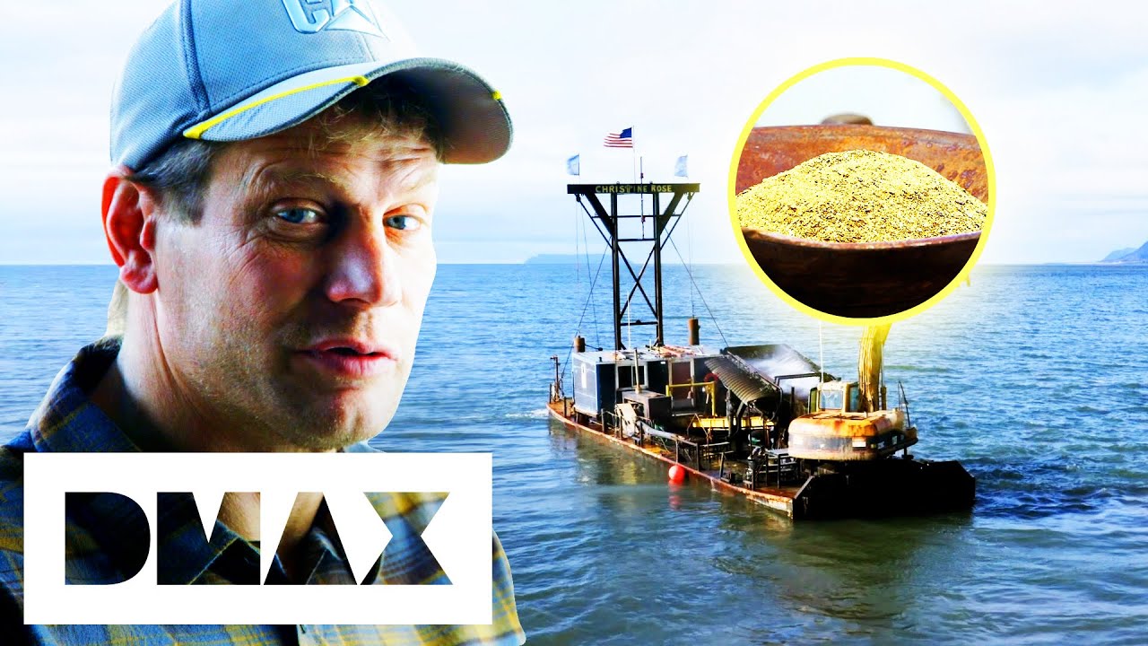 Side Scanner Helps Shawn To Dredge $287,000 Worth Of Gold | Gold Divers