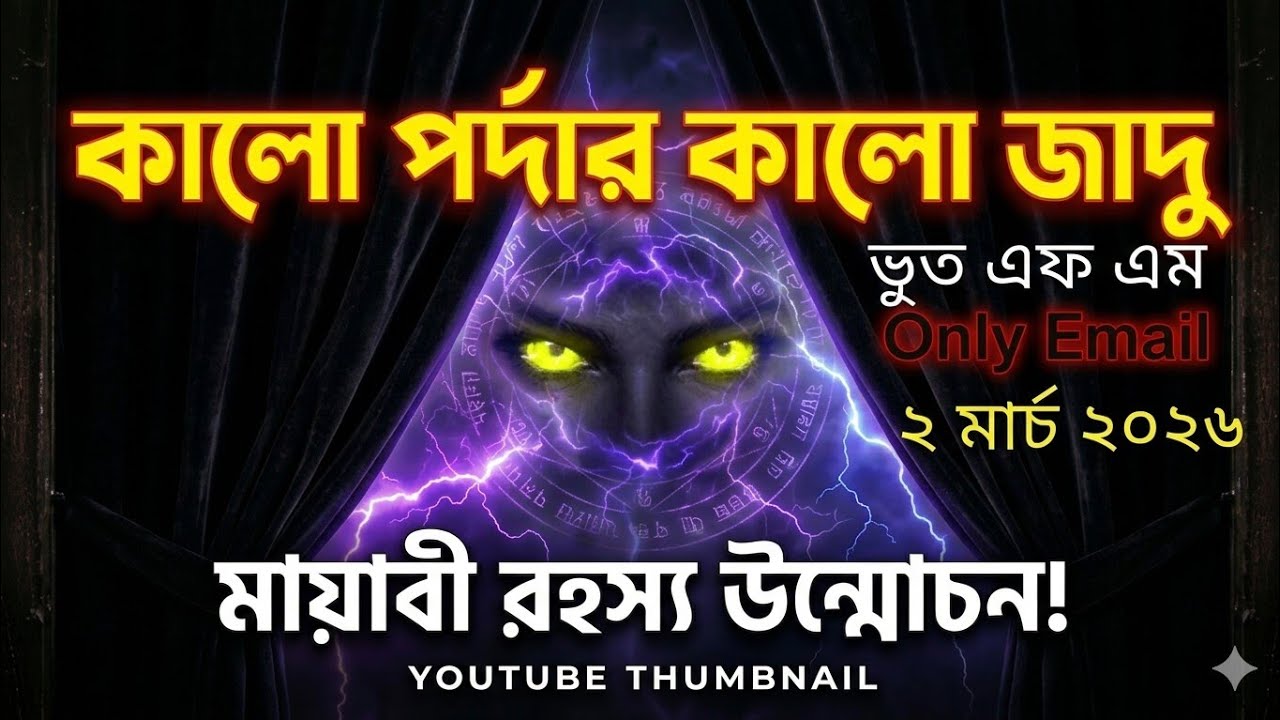 Bhoot Fm ।। ভুত এফ এম ।। Only Email।। কালো জাদু রক্ত হিম করা  ঘটনা। বাছাই করা ইমেইল ঘটনা।#bhoot fm