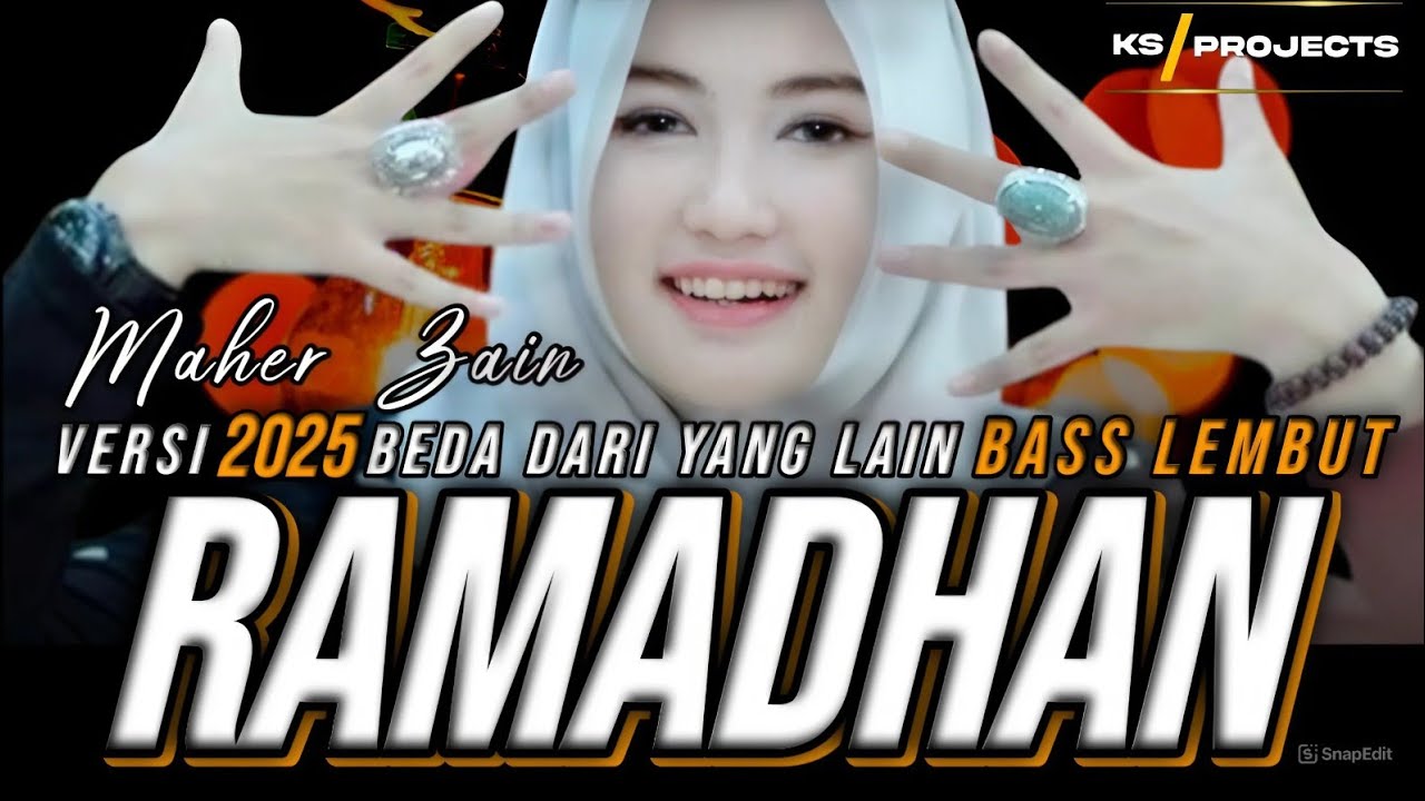 DJ RAMADHAN MAHER ZAIN FULL BASS VERSI 2025 BASS LEMBUT DAN JERNIH | COCOK BUAT CEK SOUND