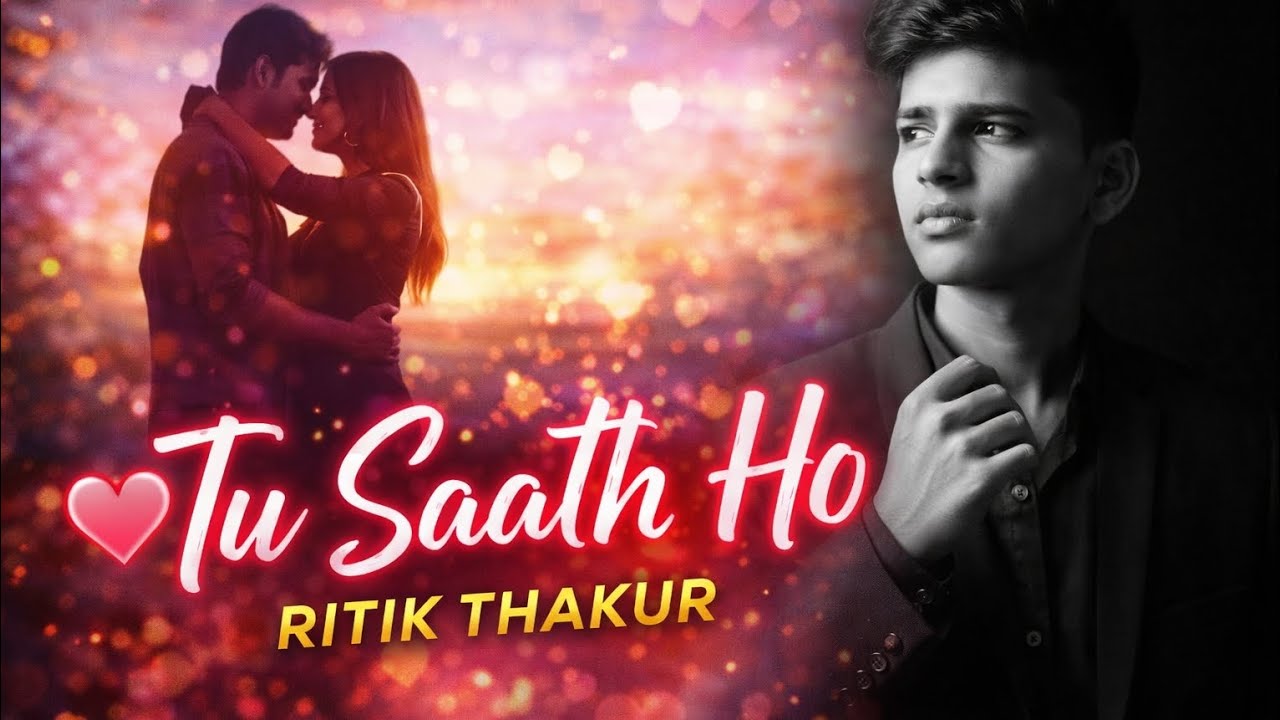 Tu saath ho 😍 ritik thakur love song #love #sadsongs 