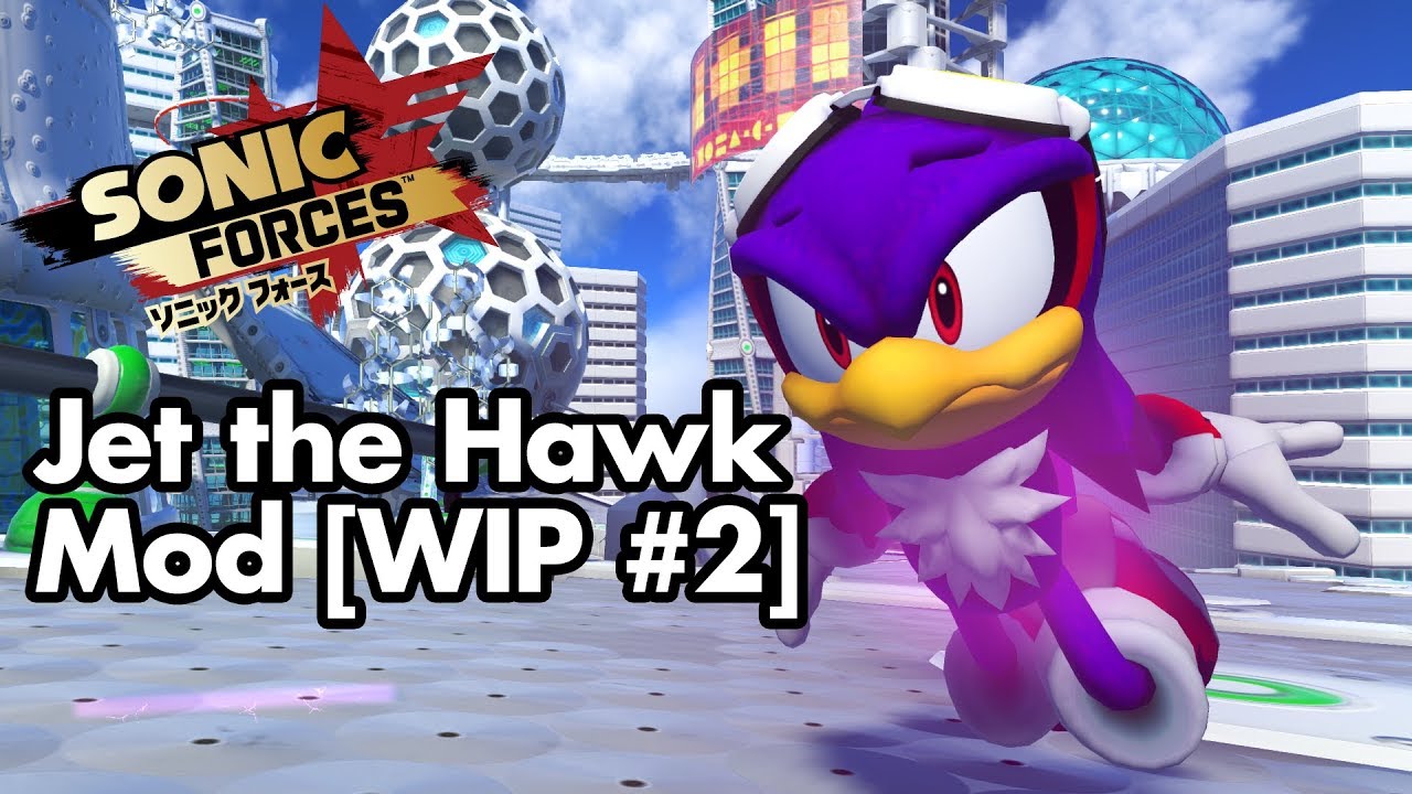 Sonic Forces - Jet the Hawk Mod [WIP #2]