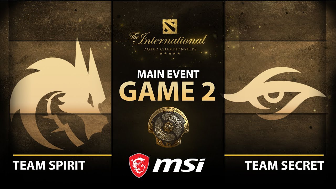 The International 10 Main Event | Team Secret vs Team Spirit | Game 2