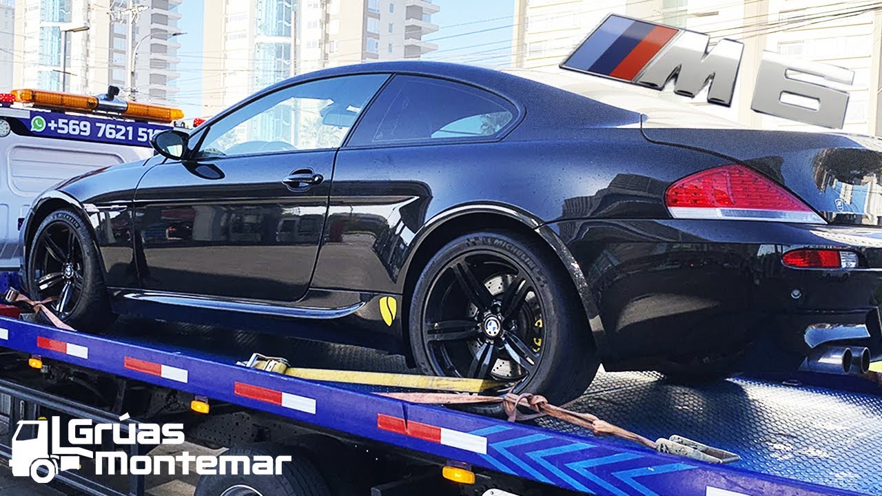 BMW M6 GRÚA PLATAFORMA 😎😈💨💨