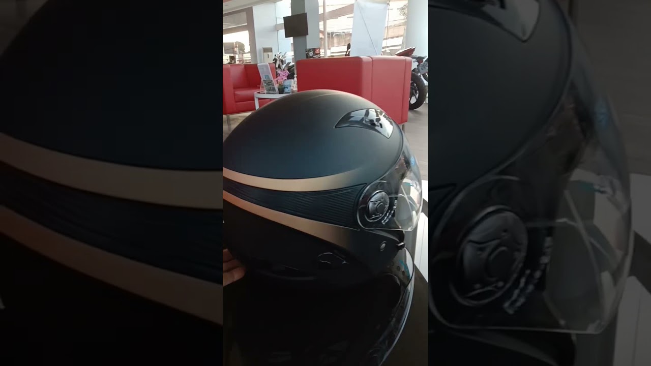 Honda luxury BLK helmet