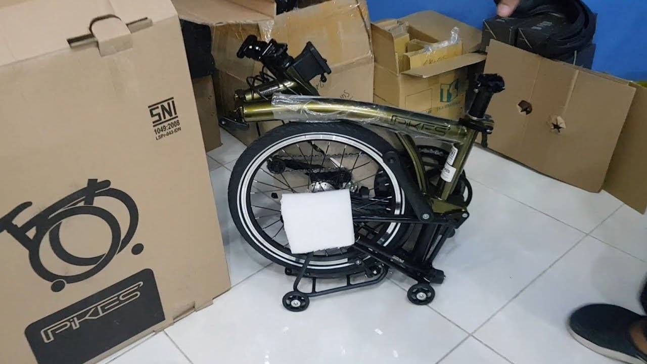 PIKES GEN2 MIRIP PLEG BROMPTON (UNBOXING PIKES GEN 2)