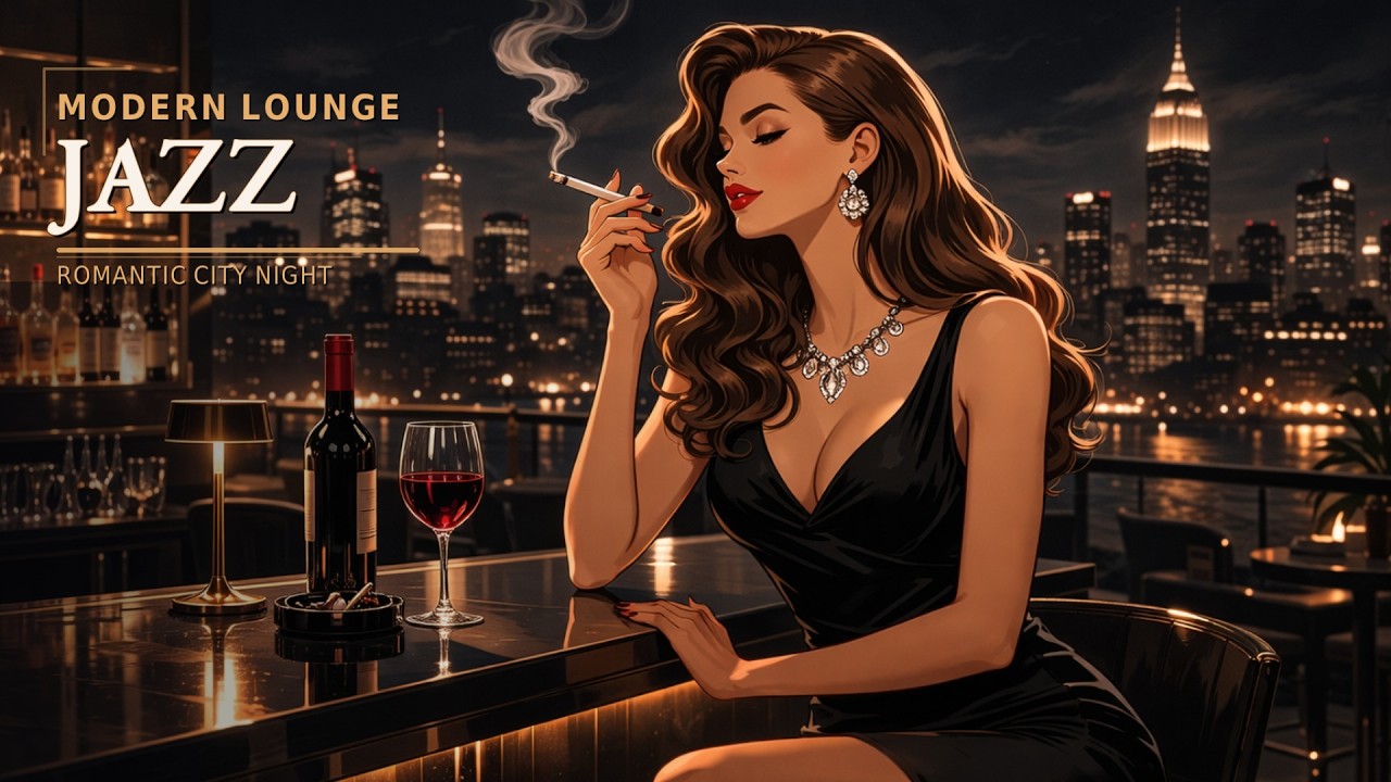 Noir Jazz Lounge | Romantic City Night
