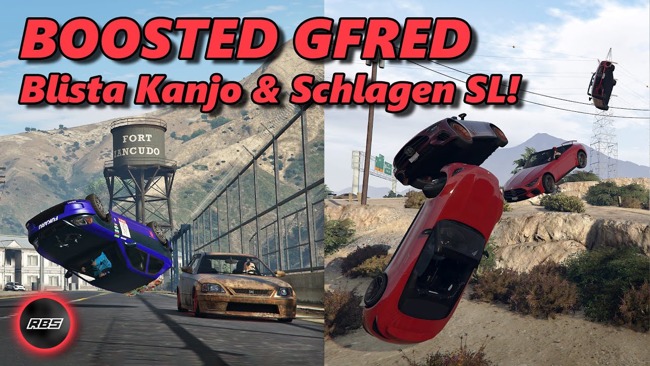 Blista Kanjo & Schlagen SL! - Boosted Gfred #27 GTA 5