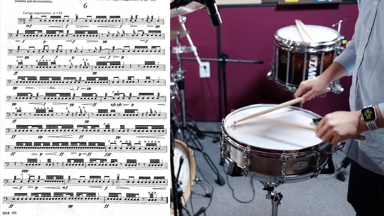 Portraits In Rhythm CIRONE SNARE DRUM NO.6