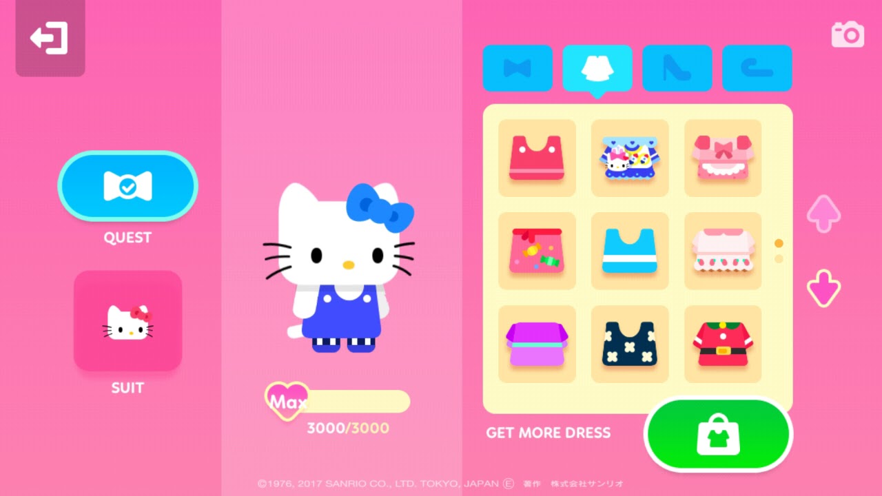 Super Phantom Cat 2 - All Hello Kitty Outfits