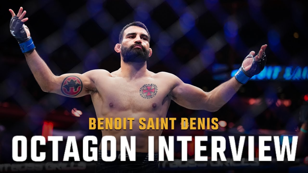 Beno&icirc;t 'God of War' Saint Denis Calls for His Next Shot! | Vechain UFC 322 Octagon Interview