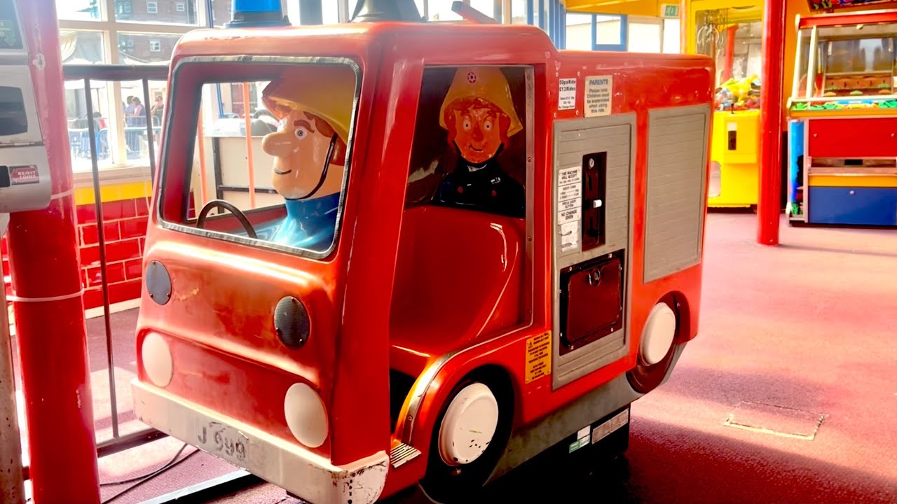 RG Mitchell Fireman Sam Coin Operated Kiddie Ride