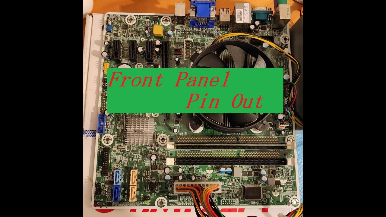 HP Prodesk 400 G2 G3 G4 - Front panel Pin Out