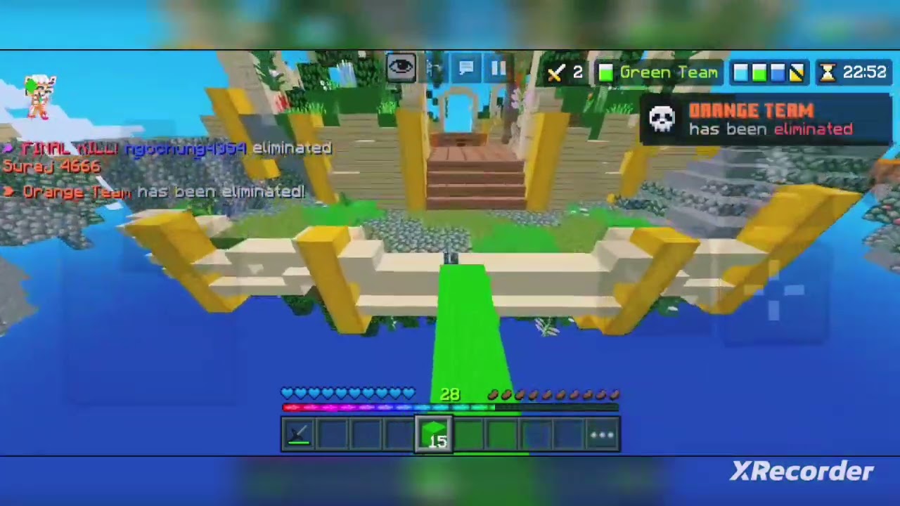 Hive bedwars || Blue 128x