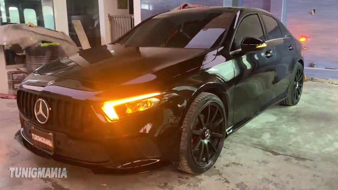 Mercedes Benz  A 200 Sedán 2021 // Diseño de kit faldones !!!