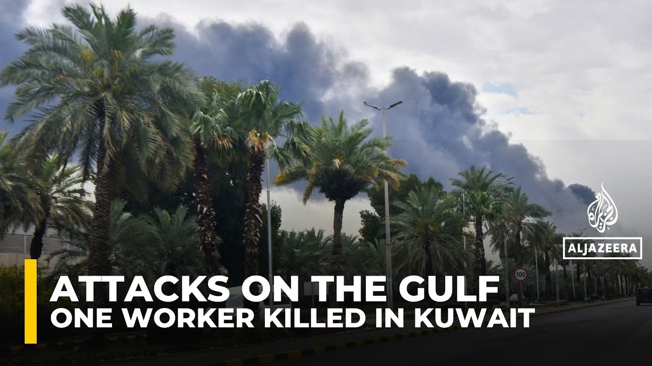 Kuwait says Indian worker killed in an Iranian attack on a power and desalination plant