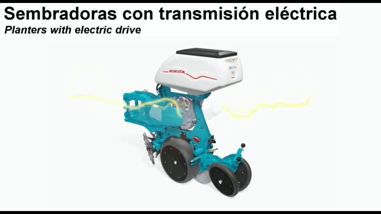 Sembradoras con transmisión eléctrica
