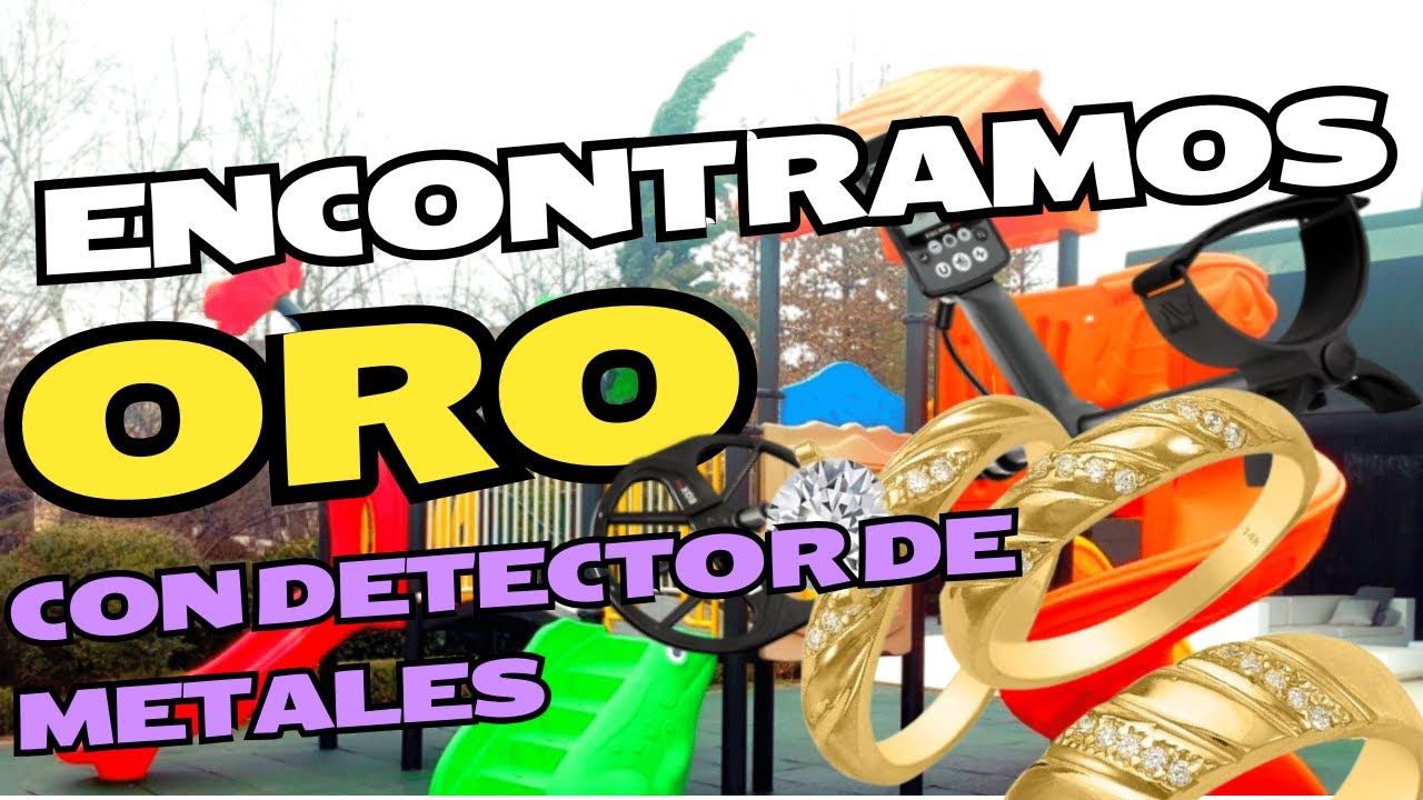BUSCANDO JOYERIA CON DETECTOR DE METALES