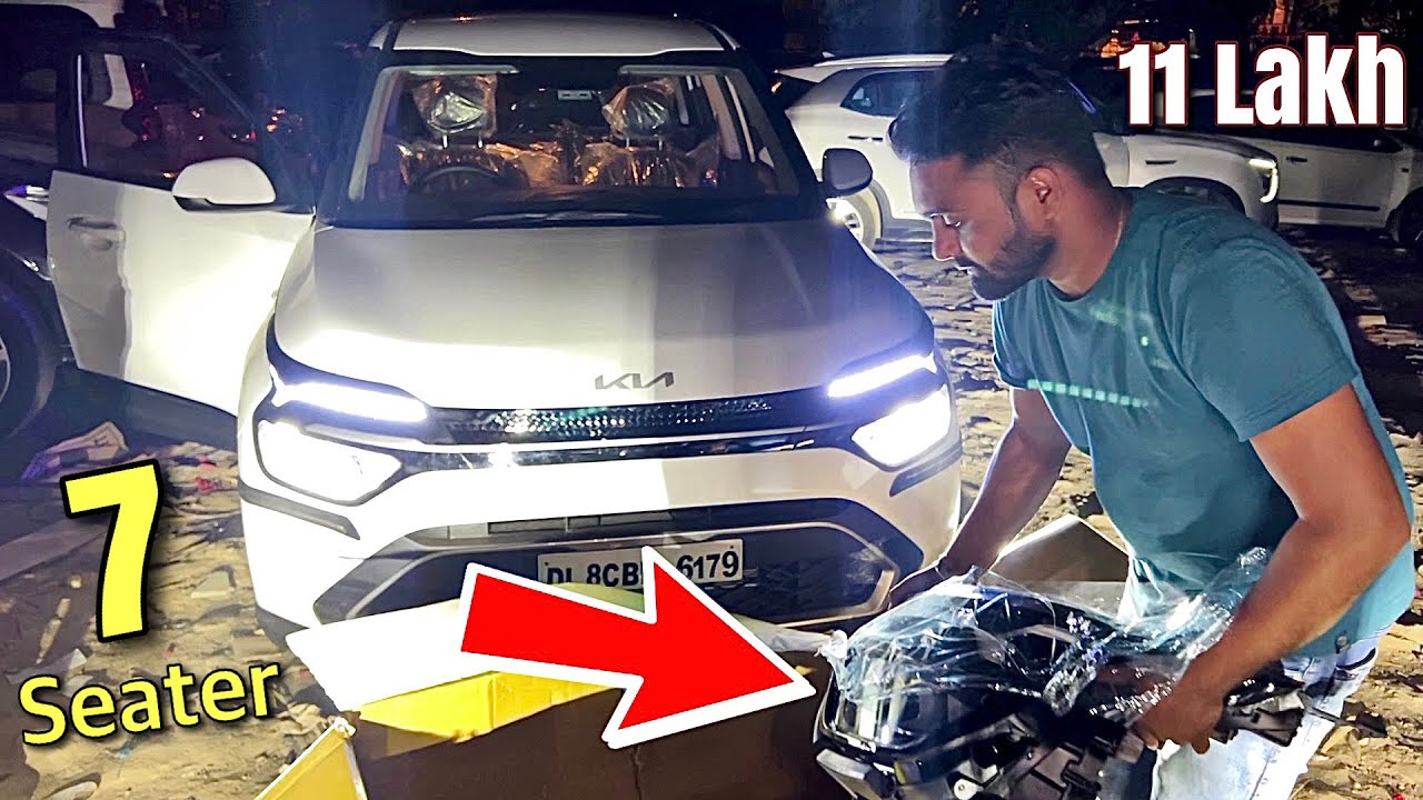 Kia Carens Base to TOP Model 🔥 Cheap Accessories (Premium)