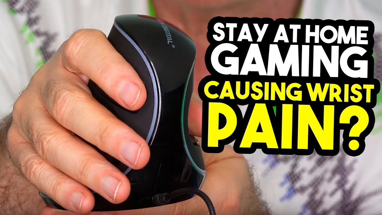 Gaming and Wrist Pain- Can a Vertical Mouse Help?