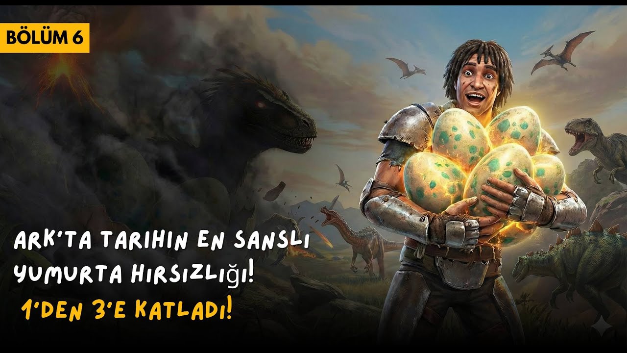 ARK’ta Tarihin En Şanslı Yumurta Hırsızlığı! 1’den 3’e Katladı  / Ark Survival Evolved / Valguero #6