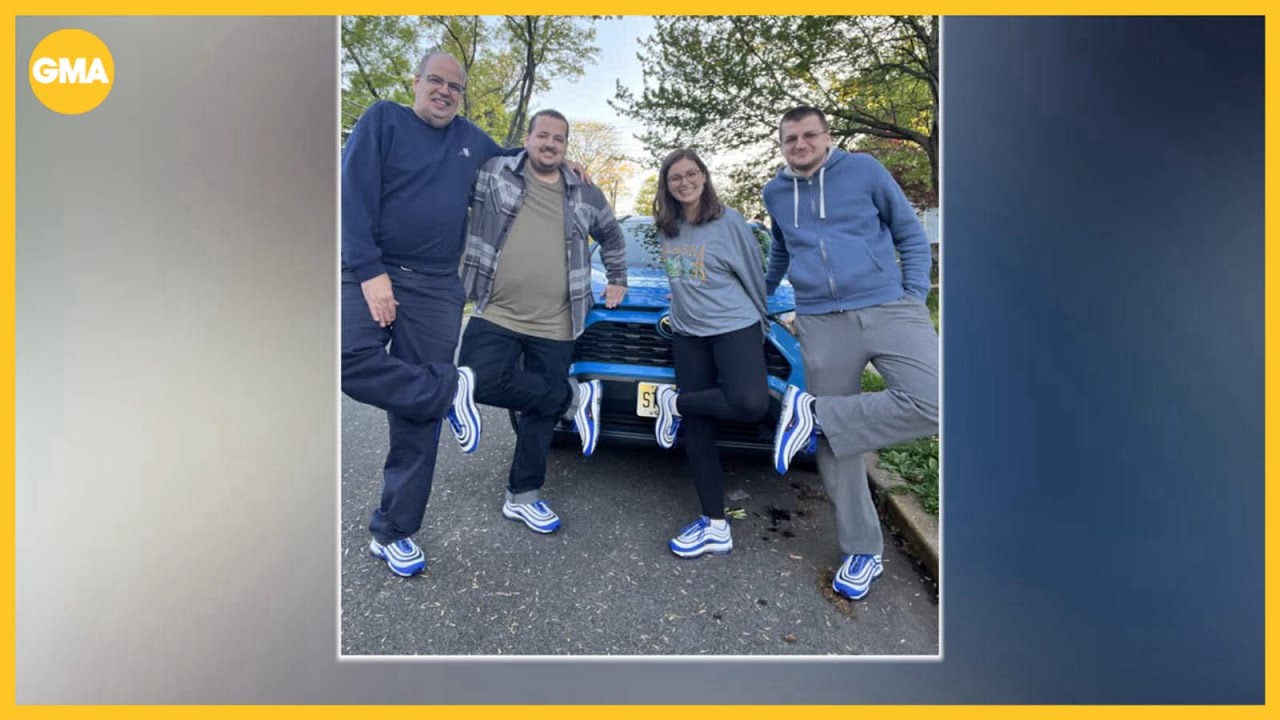 Family receives special Nike delivery honoring late mother