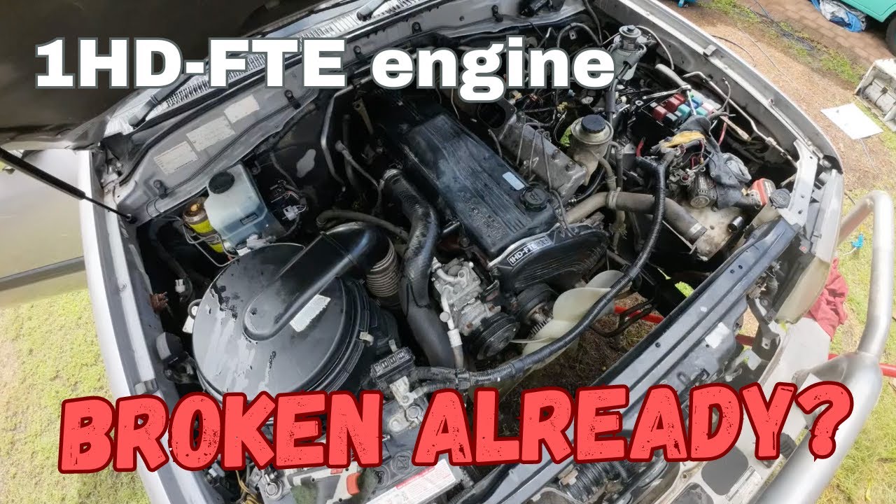 Running into issues with the worlds best engine | Toyota 1HD-FTE
