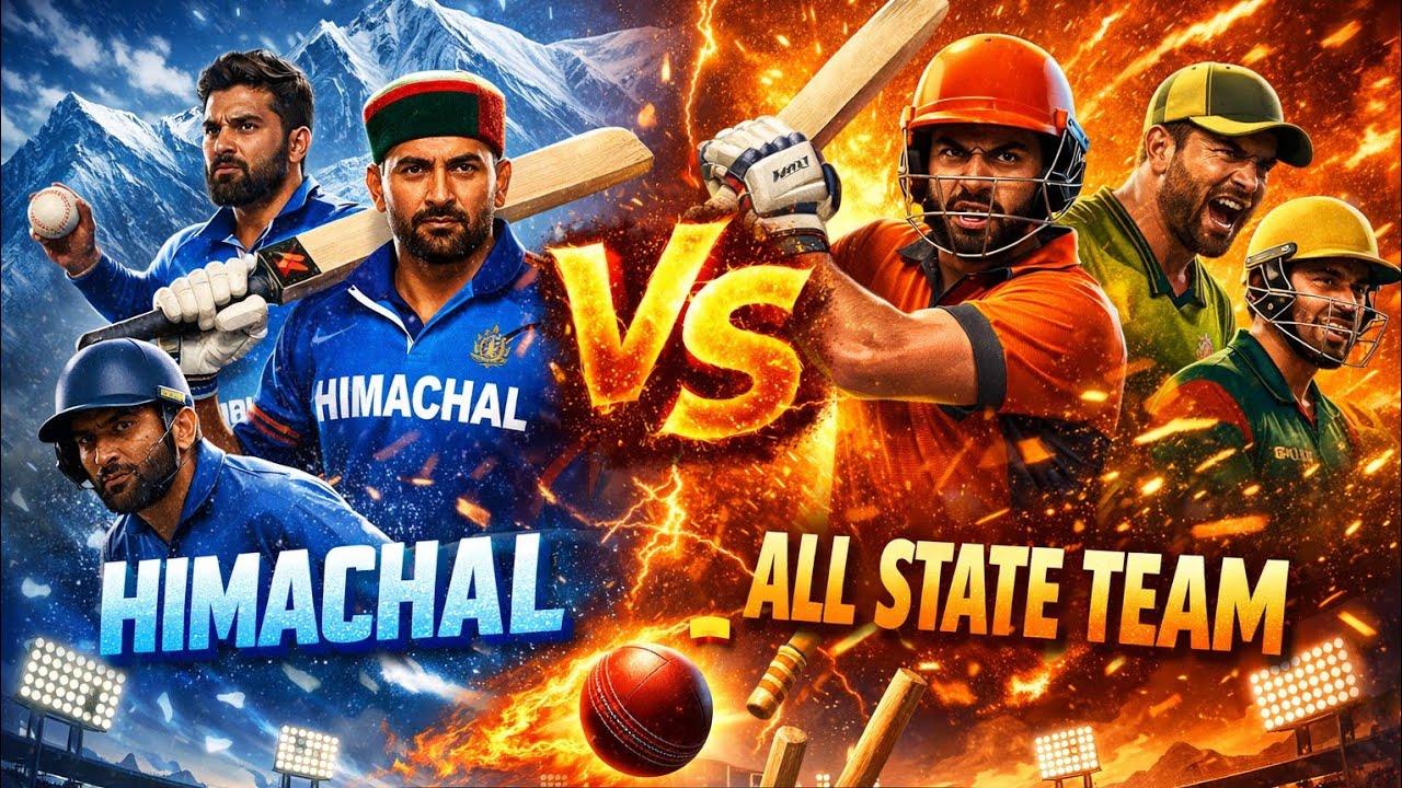 Himachal Vs Haryana Cricket Match