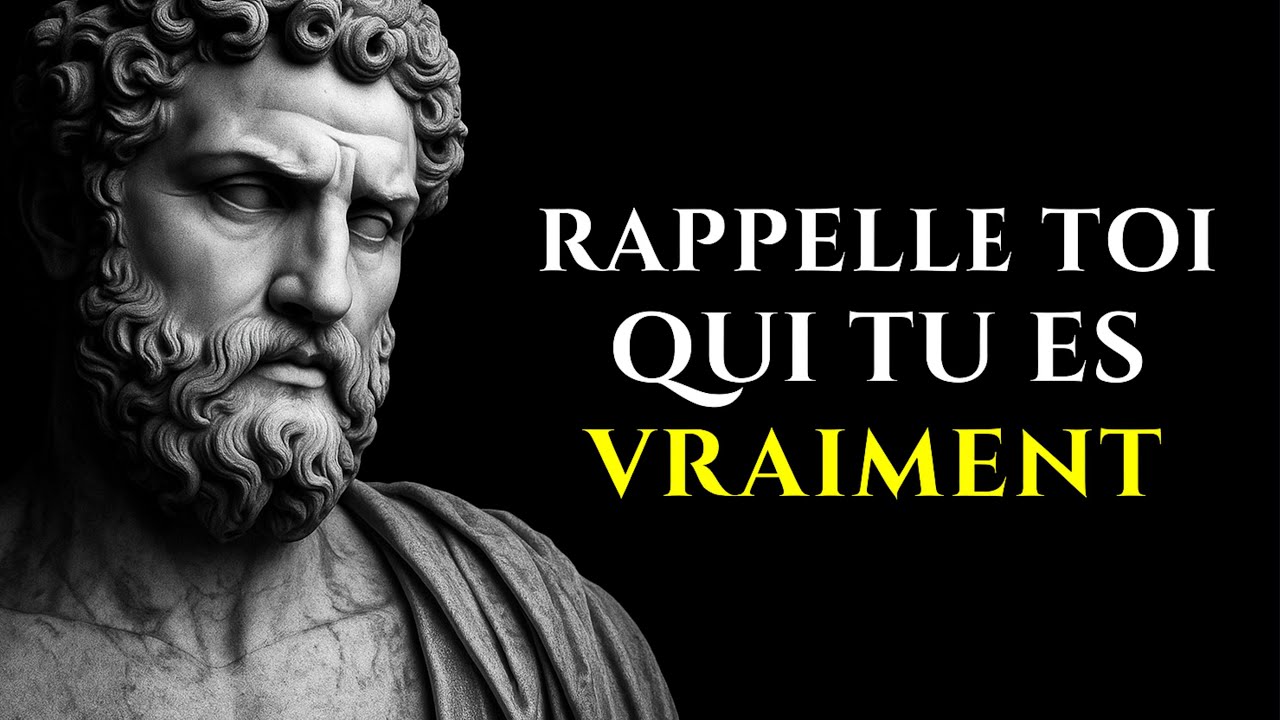 Tu Dois Te Rappeler Qui Tu Es Vraiment (Reprend le Contrôle de ta Vie) | Stoïcisme Confiance en soi
