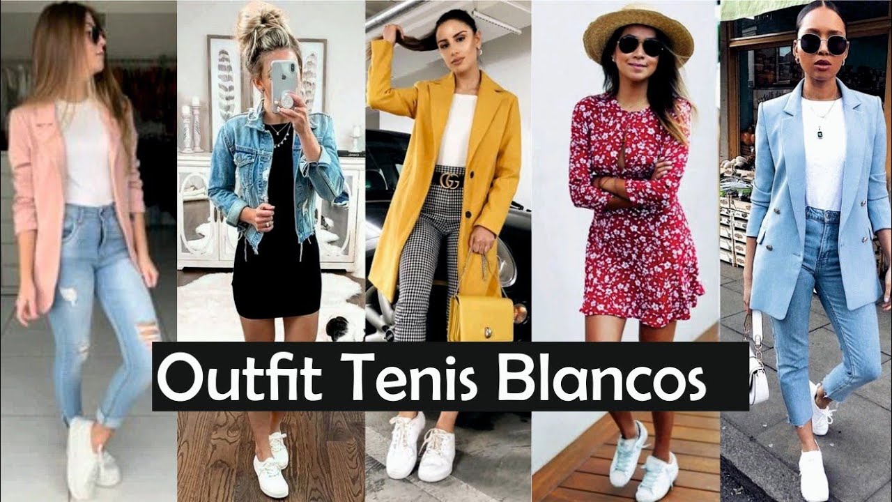 Como armar tu outfit con tenis blancos + de 100 ideas (acierta con tu look)