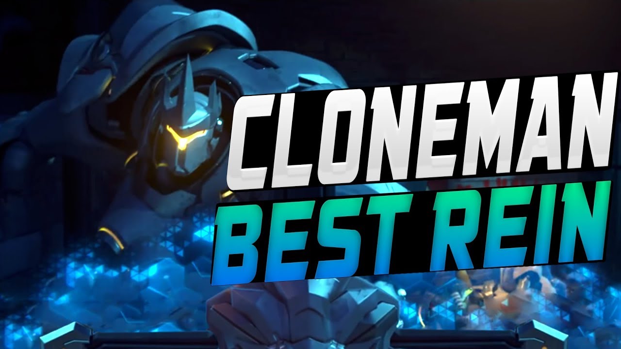 CLONEMAN16 BEST REINHARDT IN THE WORLD! [ OVERWATCH SEASON 8 TOP 500 ]