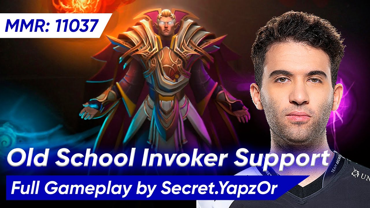 ⚡ YapzOr INVOKER 7.36 HARD SUPPORT 5 Pos | Dota 2 Pro Gameplay