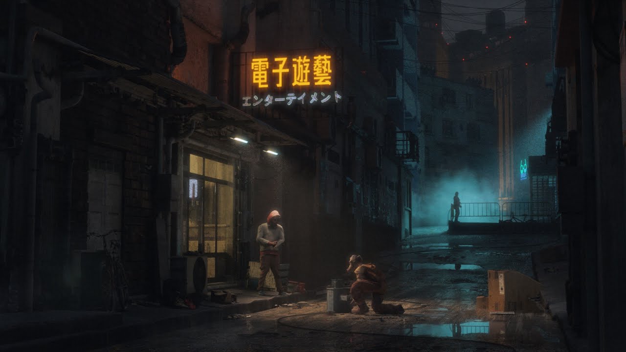 Concept Art | 游戏机店 | Blender | VictoryLuode