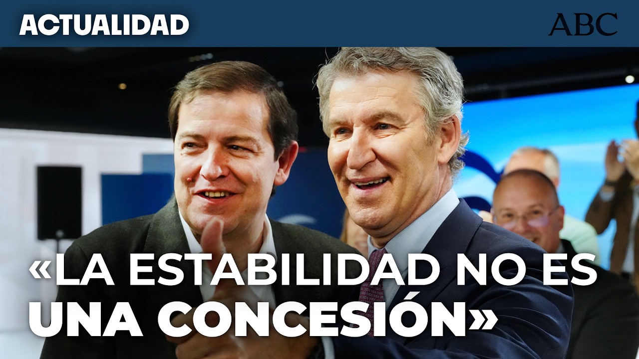 FEIJÓO, sobre la estrategia de bloqueo de VOX: «Ya está bien» | ELECCIONES CASTILLA Y LEÓN
