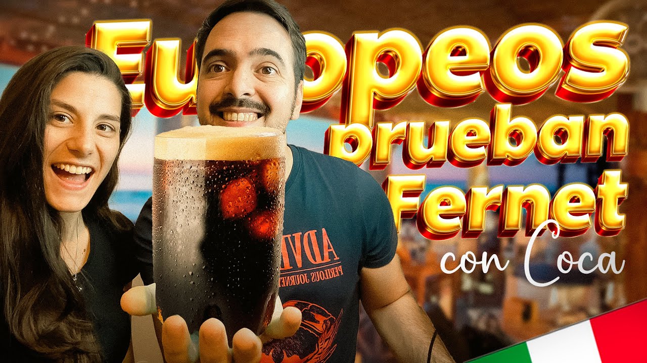 Italianos Prueban Fernet con Coca! 🇮🇹 | La Historia del Fernet entre Italia y Argentina