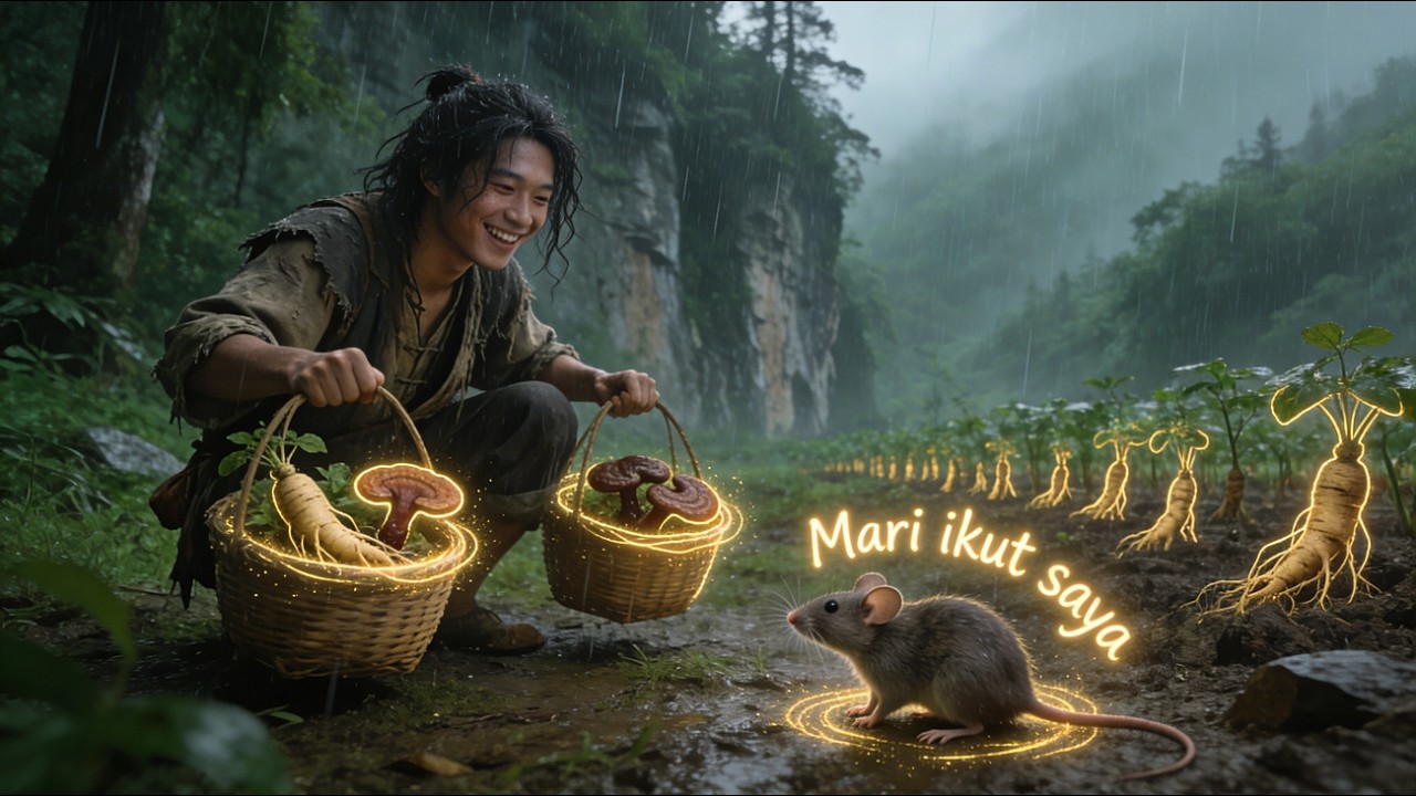 【PENUH】🔥Tikus Temukan Ginseng, Bocah Miskin Paham Bahasa Hewan Sejahterakan Desa.