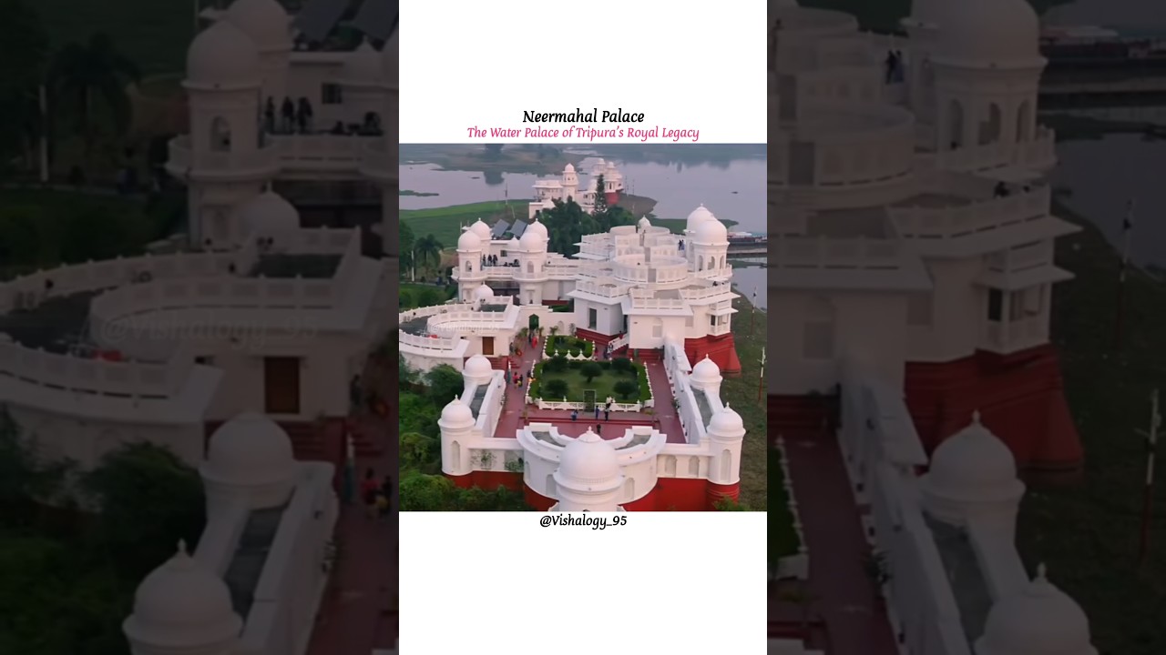 Neermahal Palace, Tripura🌿 #vishalogy_95 #tripura #neermahal #india #incredibleindia
