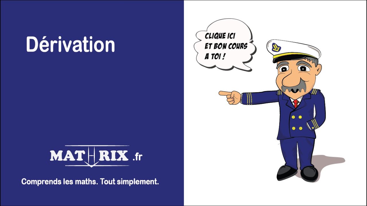 Deriver une division - Mathrix