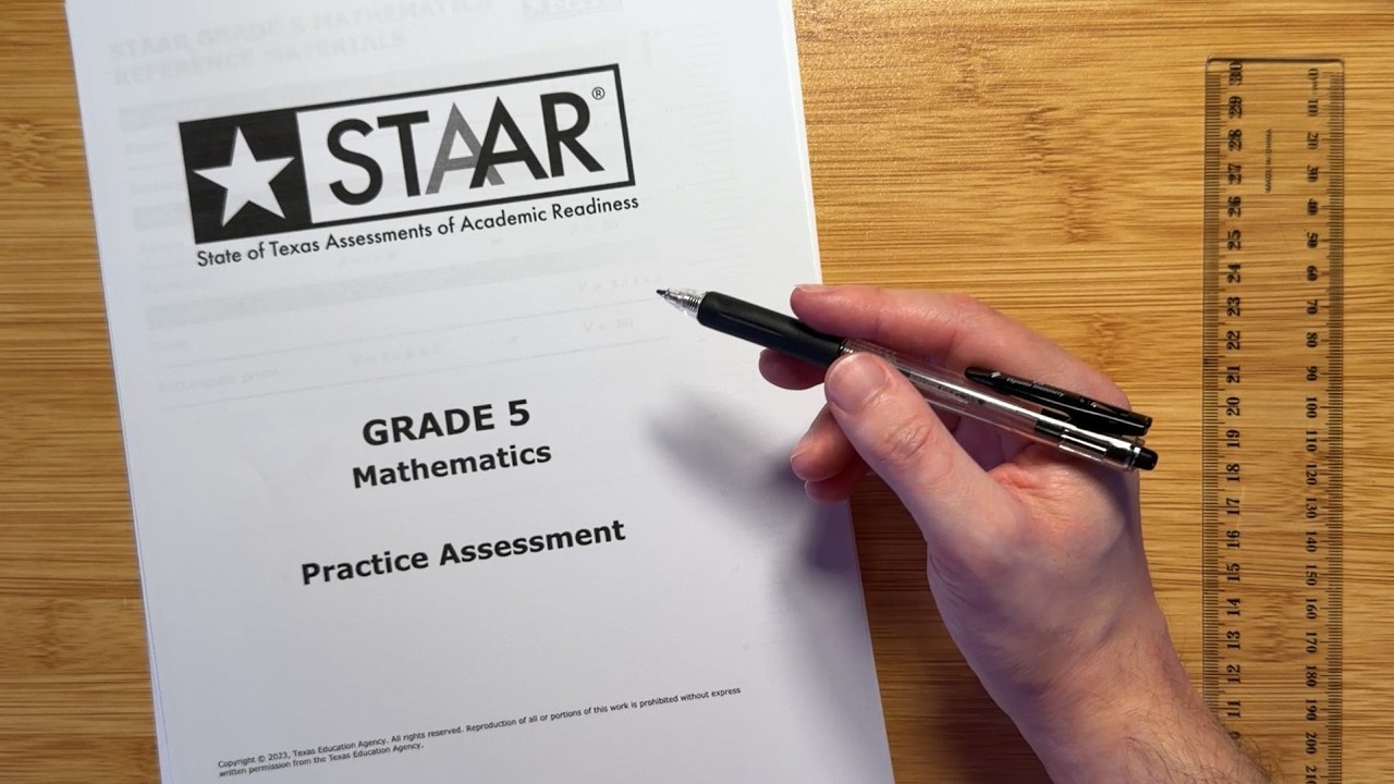 [ASMR] Can I Pass a 5th Grade Math Test?