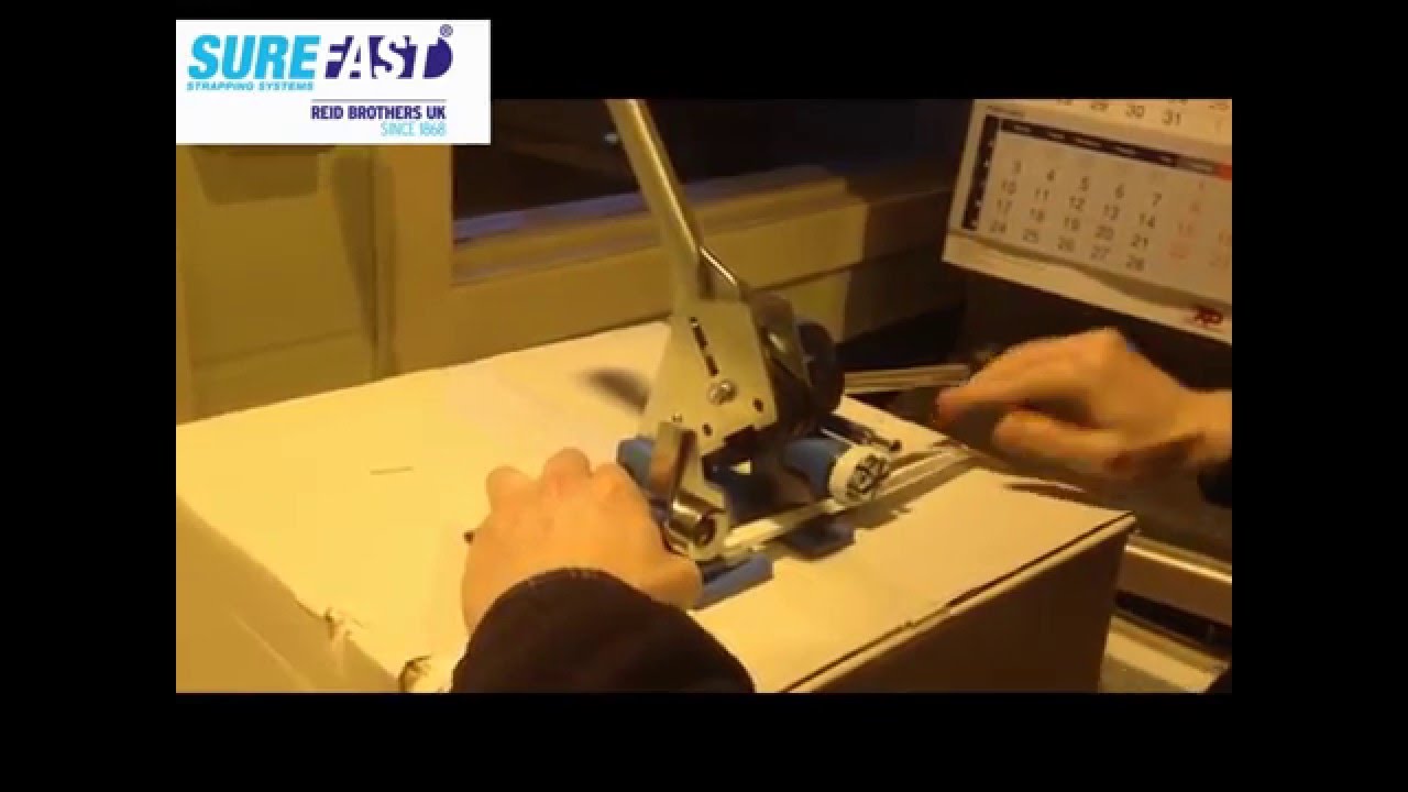 Using SureFast SF1610 All In One Tool with Polypropylene Plastic Strapping