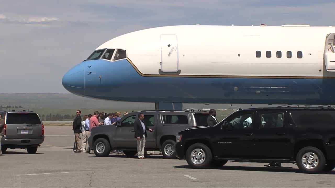 Billings airport preparing for Trump visit