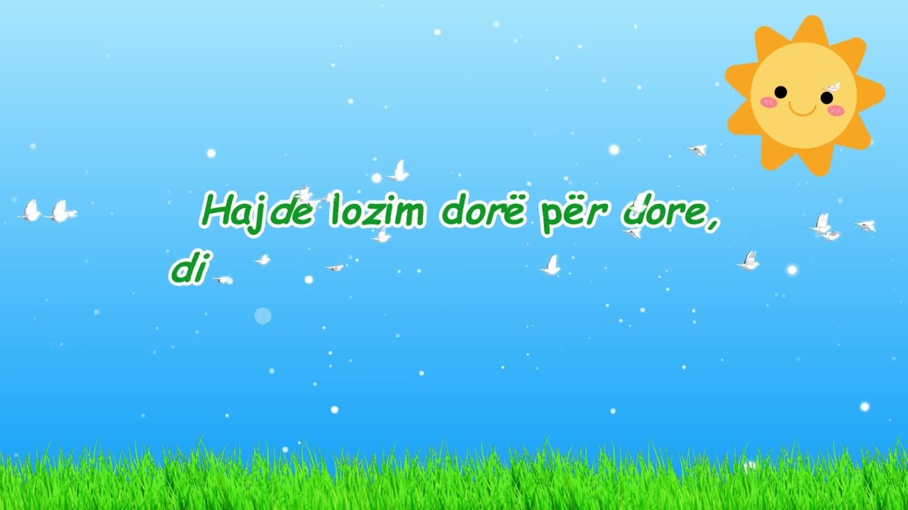 Këngë për fëmijë - Bota me ngjyra 🦋🐝🌦️