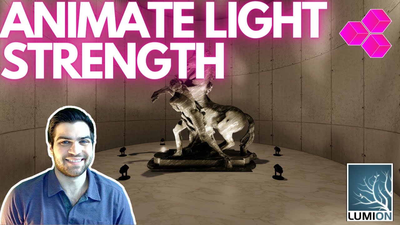 ANIMATE LIGHT STRENGTH in LUMION! On/Off or Dim Lights!